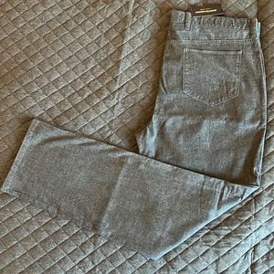 Men’s Charcoal Straight leg Johnston & Murphy Jeans Size 38/32 - With Tag